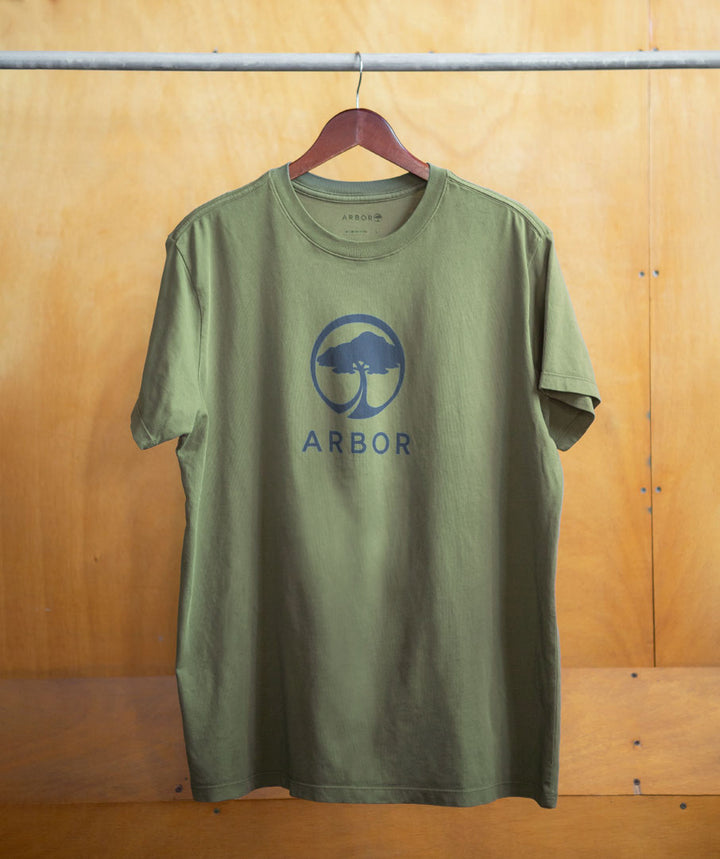 Arbor Apparel Landmark 2 T-Shirt in Olive