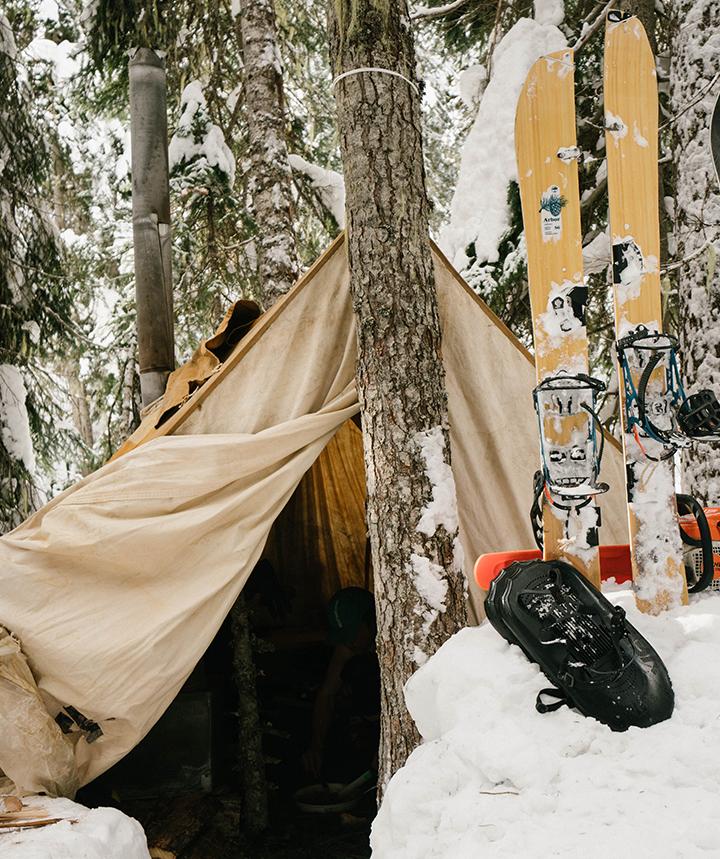 Angusta Splitboard Climbing Skins Test
