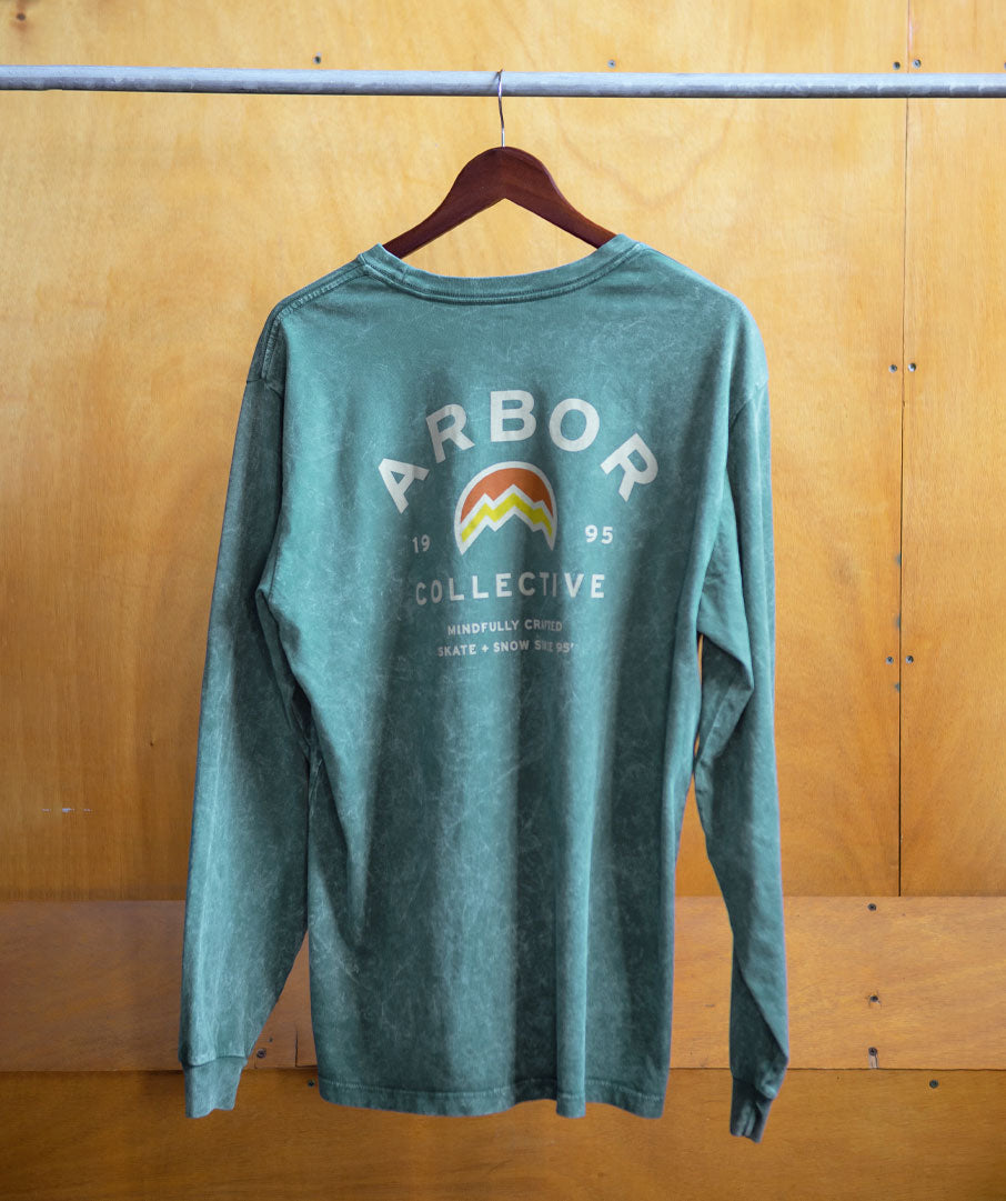 MTN Long Sleeve - Mineral Wash Green